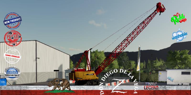 FS19 - Sany SY35U Kran V1.5