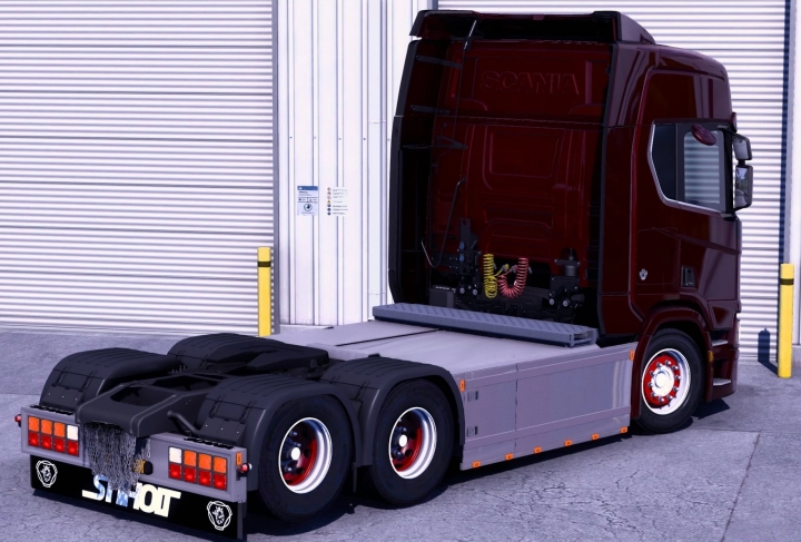 ETS2 - Scania Next Gen Custom Chassis with Chains (1.41.x)