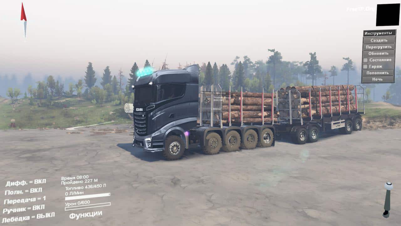 Spintires - Scania R1000 Truck V08.12.19