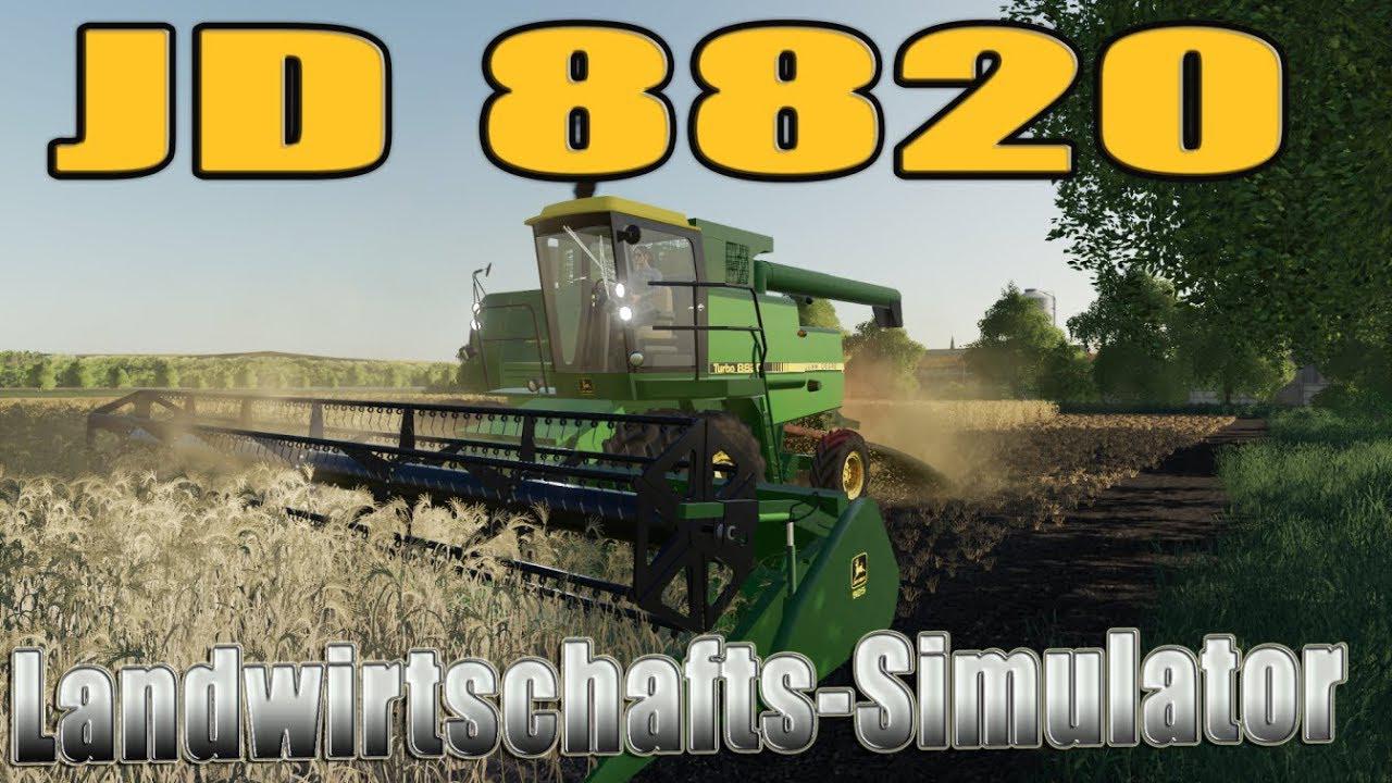 FS19 - John Deere 8820 Harvester Mod V1.0