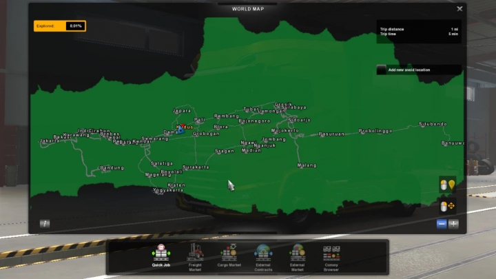 ETS2 - Jowo Map V6.0 (1.41.x)