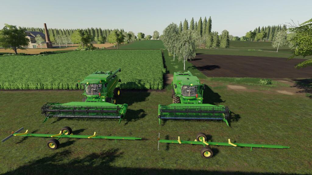 FS19 - John Deere Cutter Trailer Pack V1.0