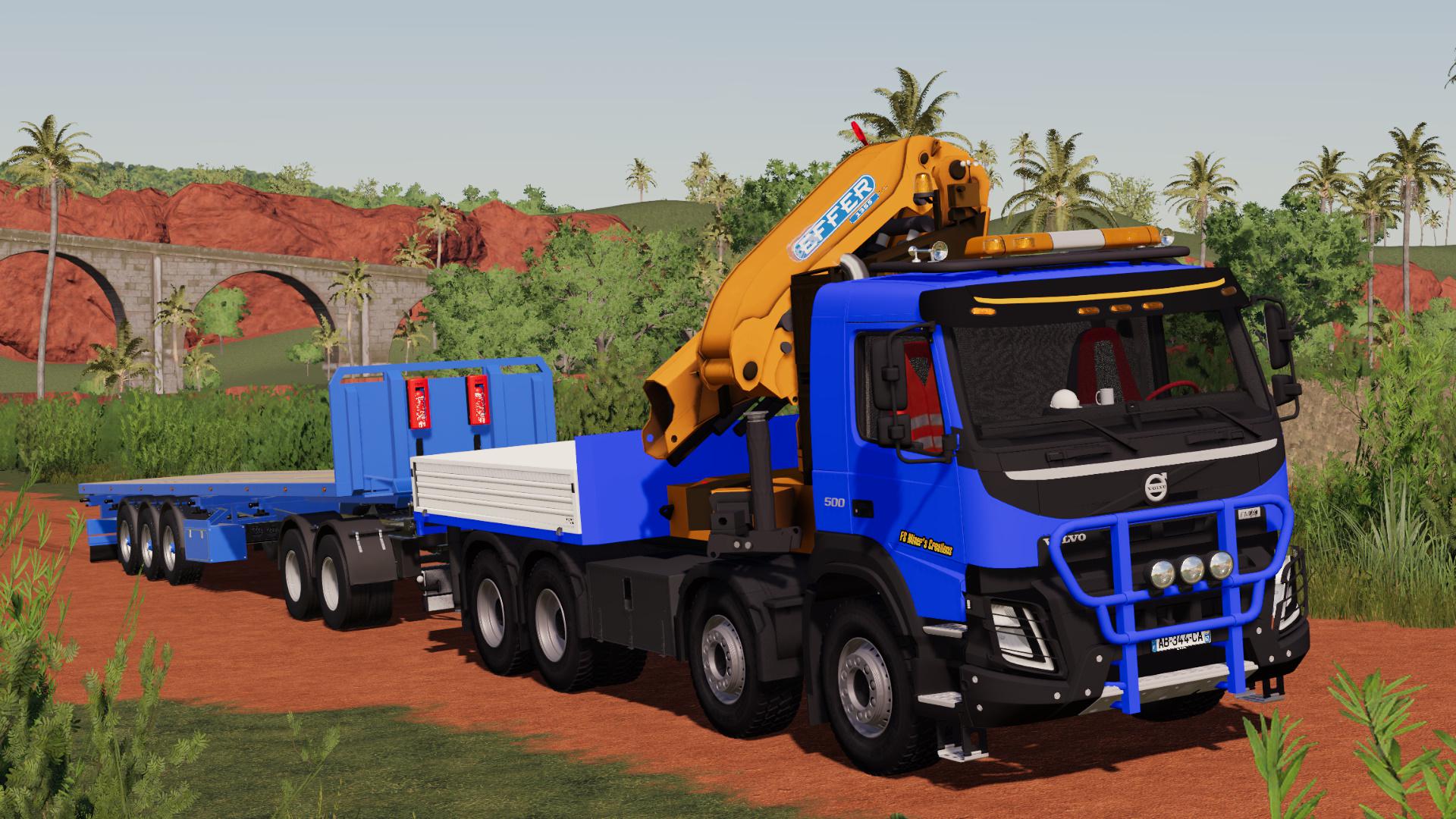 Volvo Fmx 8x4 Kranwagen V11 Fs19 Landwirtschafts Simulator 19 Mods Porn Sex Picture 6934