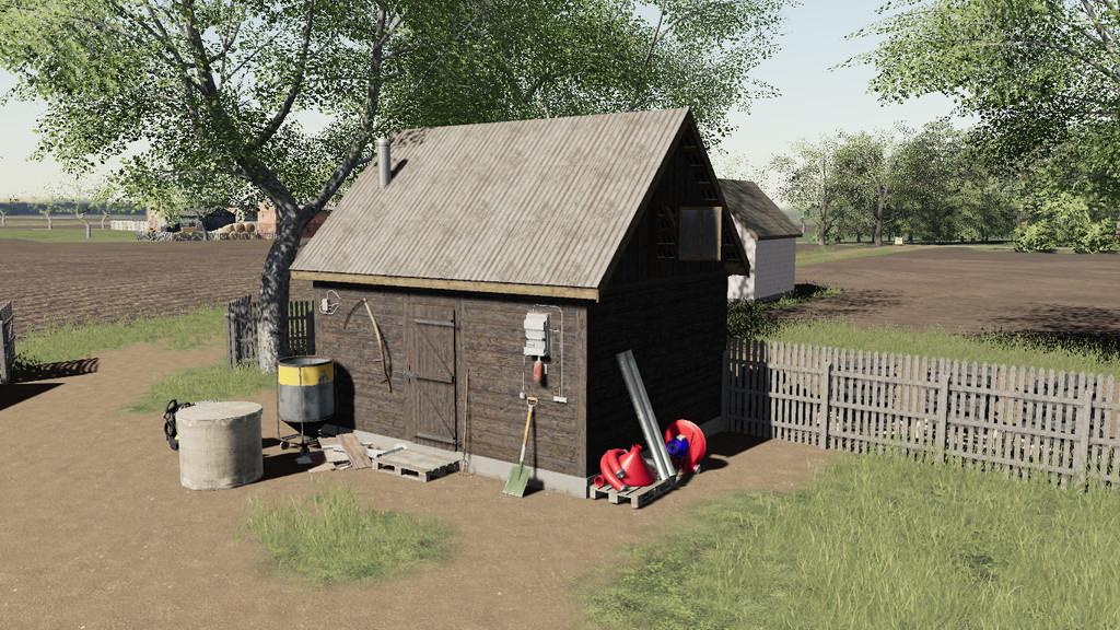 FS19 - Wooden Building V1.1