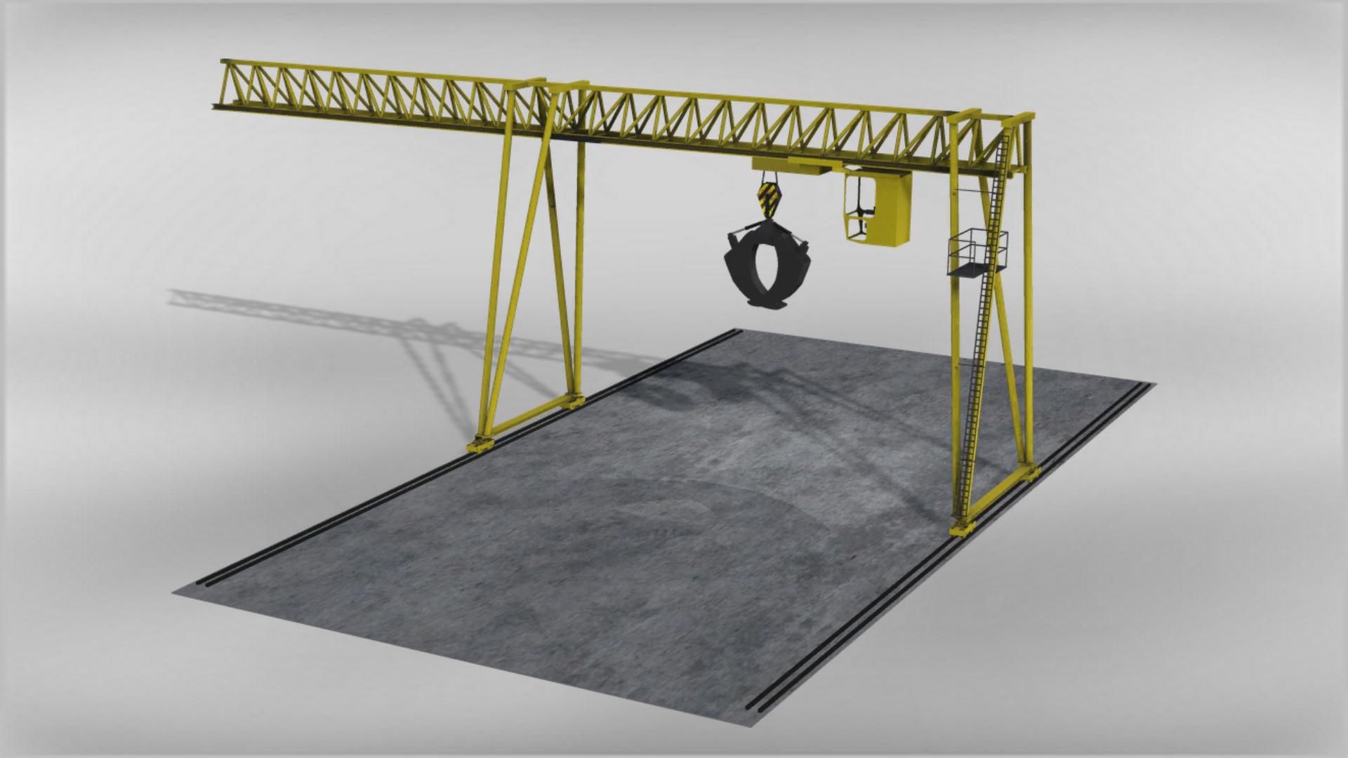 FS19 - Wood Crane V1