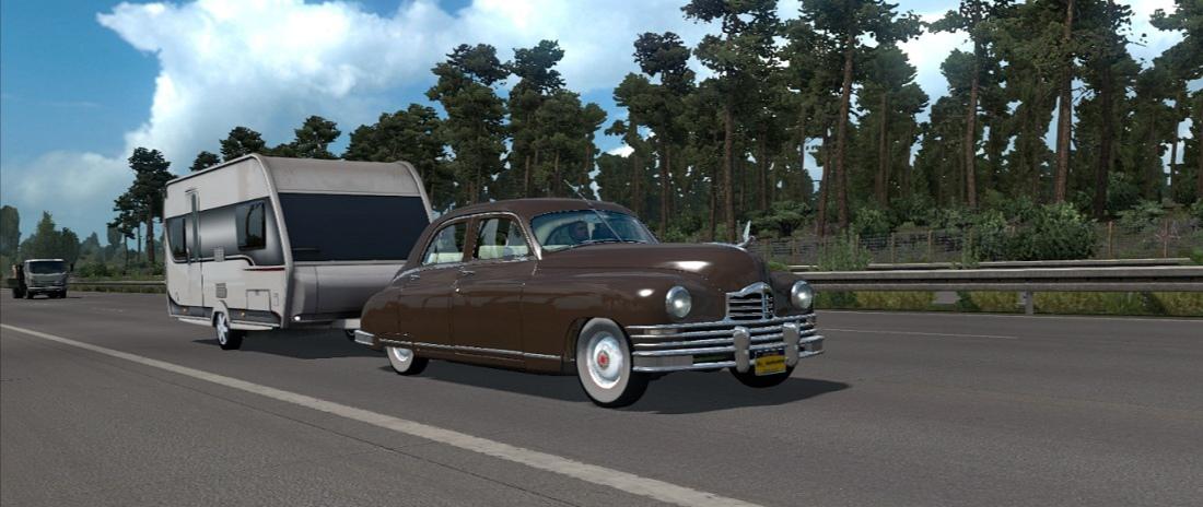 ETS2 - Packard Eight 1948 (1.36.X)