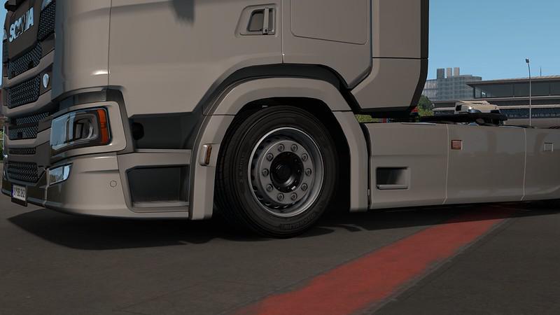 ETS2 - 45/50/55 Tires for Low Deck Chassis Mod V1.0 (1.36.x)