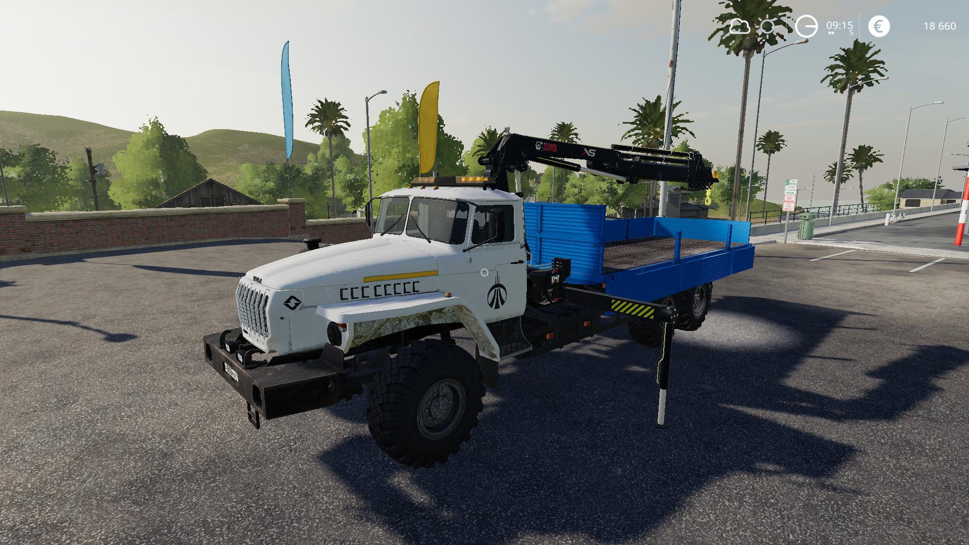 FS19 - Ural with Manipulator - Alteration V0.1