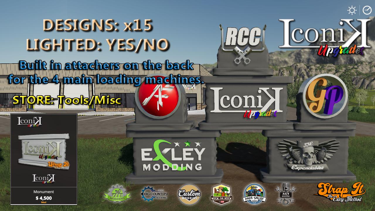 FS19 - Iconik Monument V1.0