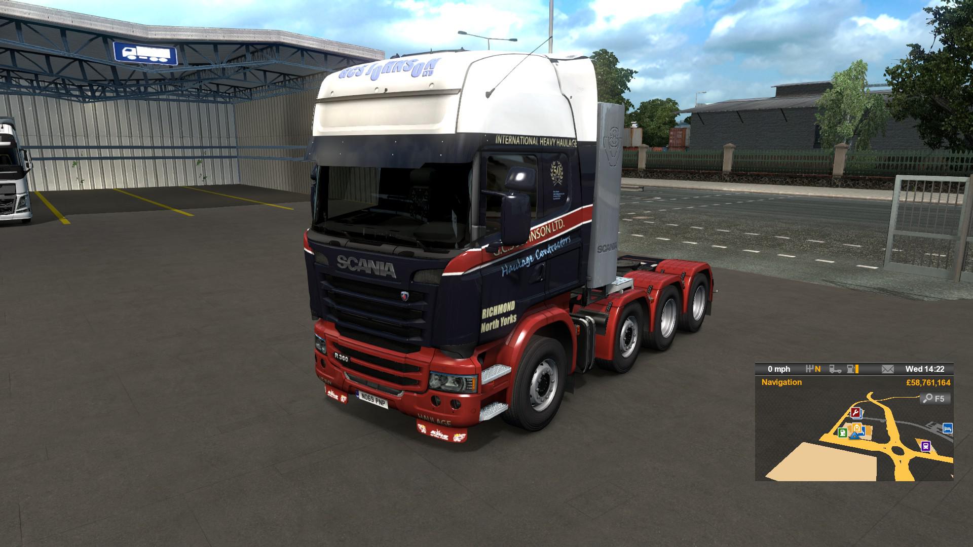 ETS2 - Scania GCS Pack V1.0 (1.36.x)