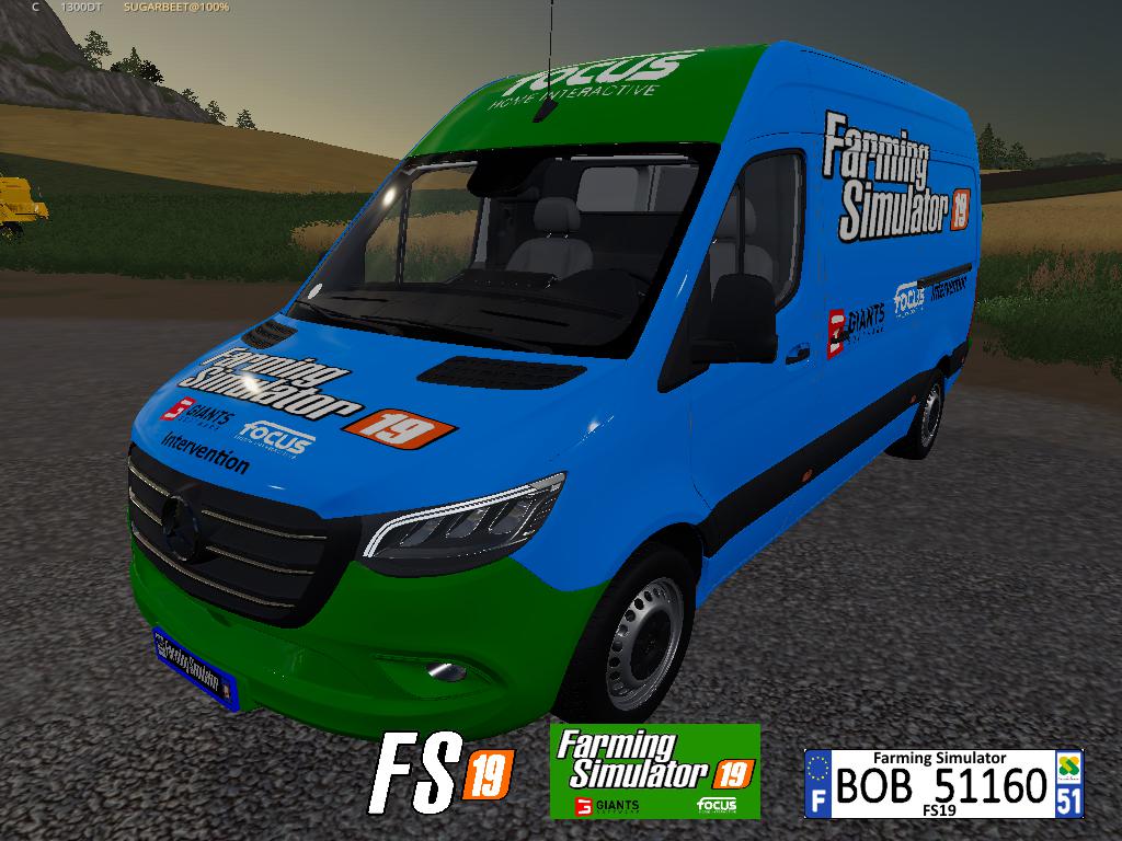 FS19 - Mercedes Sprinter V2.0