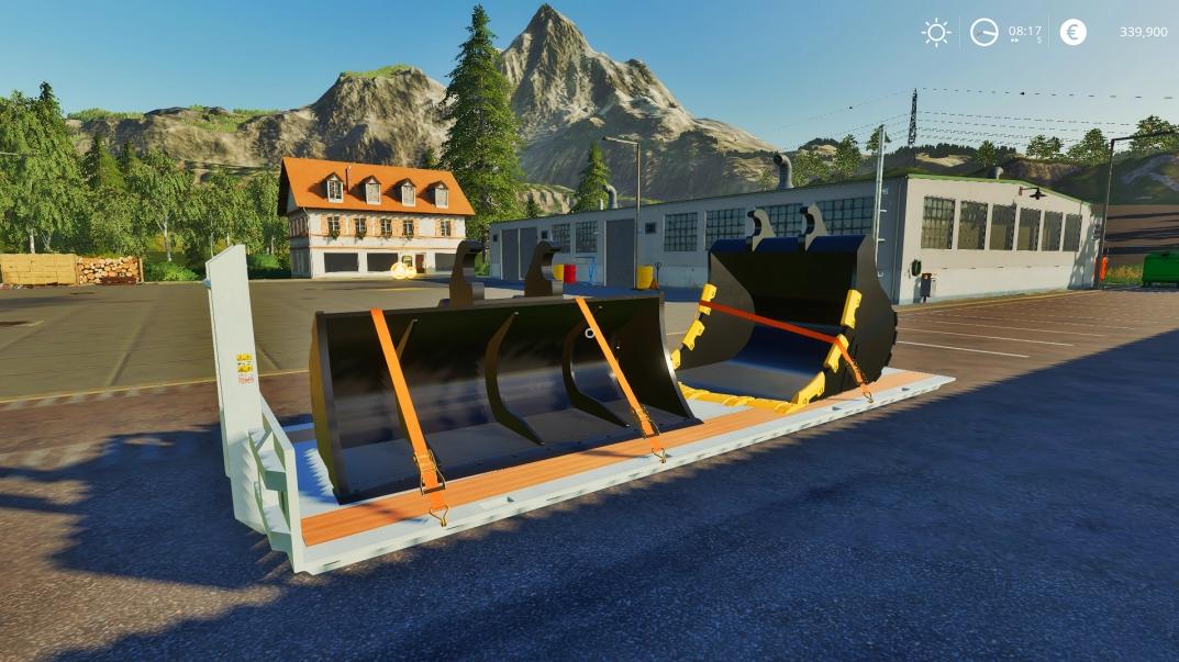FS19 - Bucket Pack (PC490) V1.0