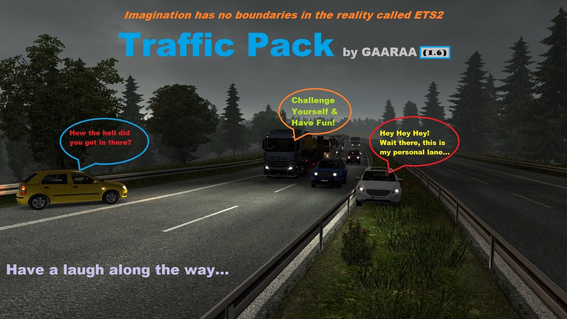 ETS2 - Traffic Pack V1.6 (1.37.x)