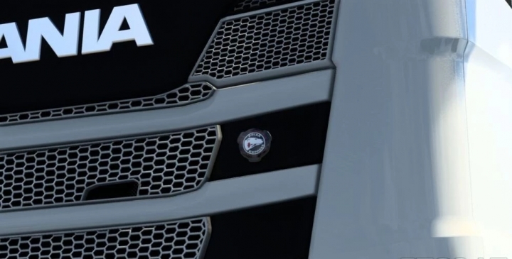 ETS2 - Scania RS NextGen Front Badges V1.3 (1.41.x)
