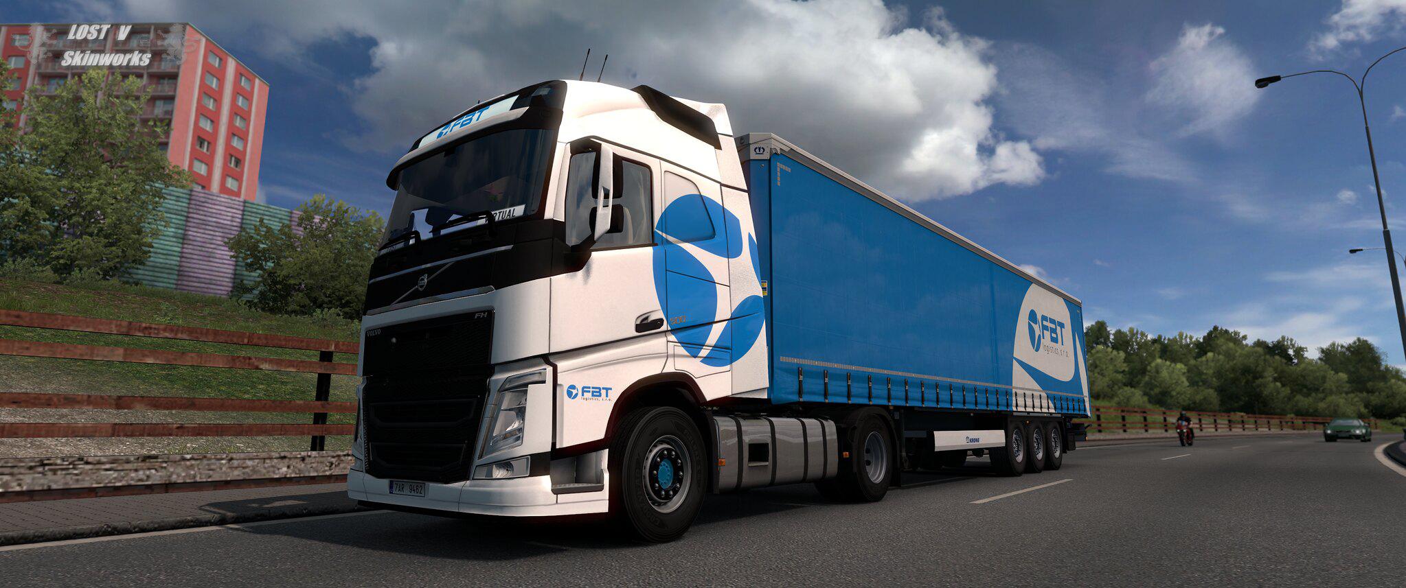 ETS2 - FBT Logistics Skin Pack V1 (1.38.x)