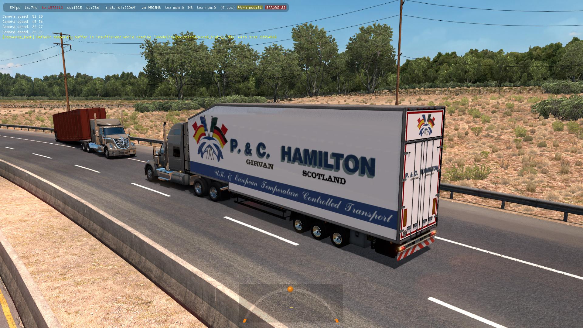 ATS - Krone Doubledeck Trailer in Traffic Mod (1.36.x)