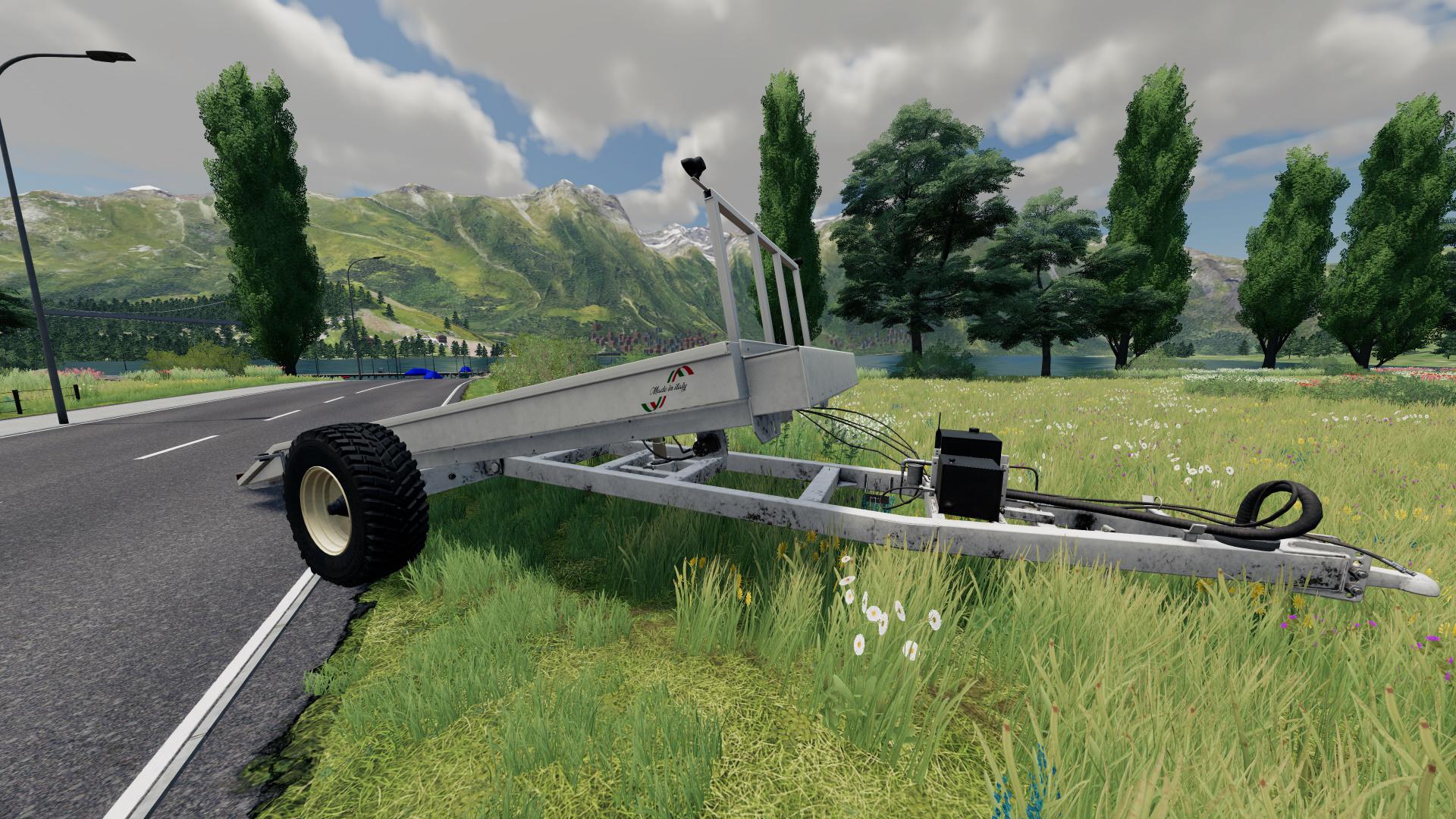 car hauling trailer for farming simulator 19