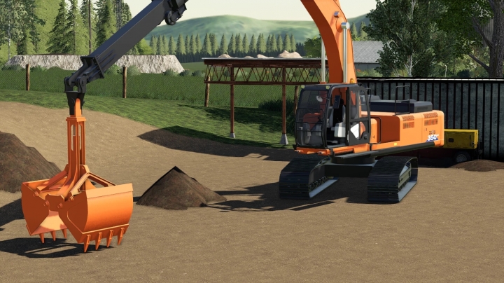 Fs19 Hitachi 350lc Telescope V20 Farming Simulator 19 Modsclub