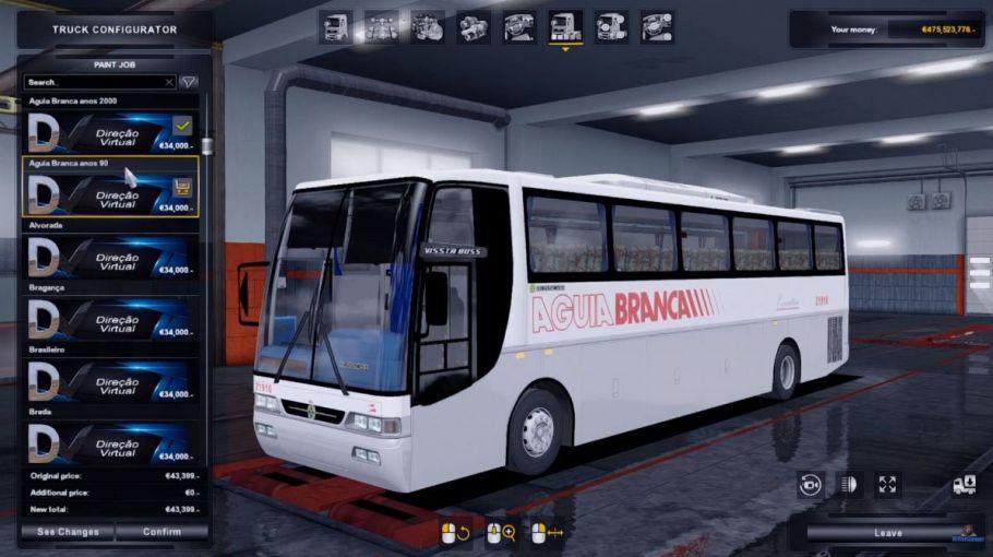 ETS2 - Busscar Vissta Bus 1999 4x2 (1.37 - 1.38)
