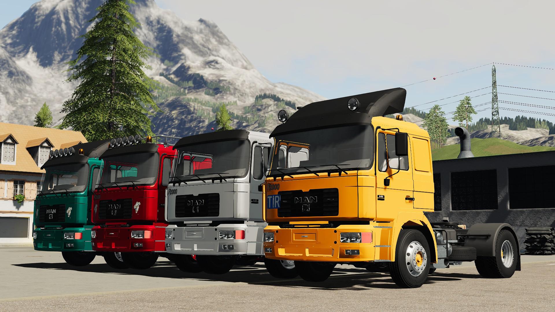 FS19 - Man F2000 Truck V1.0