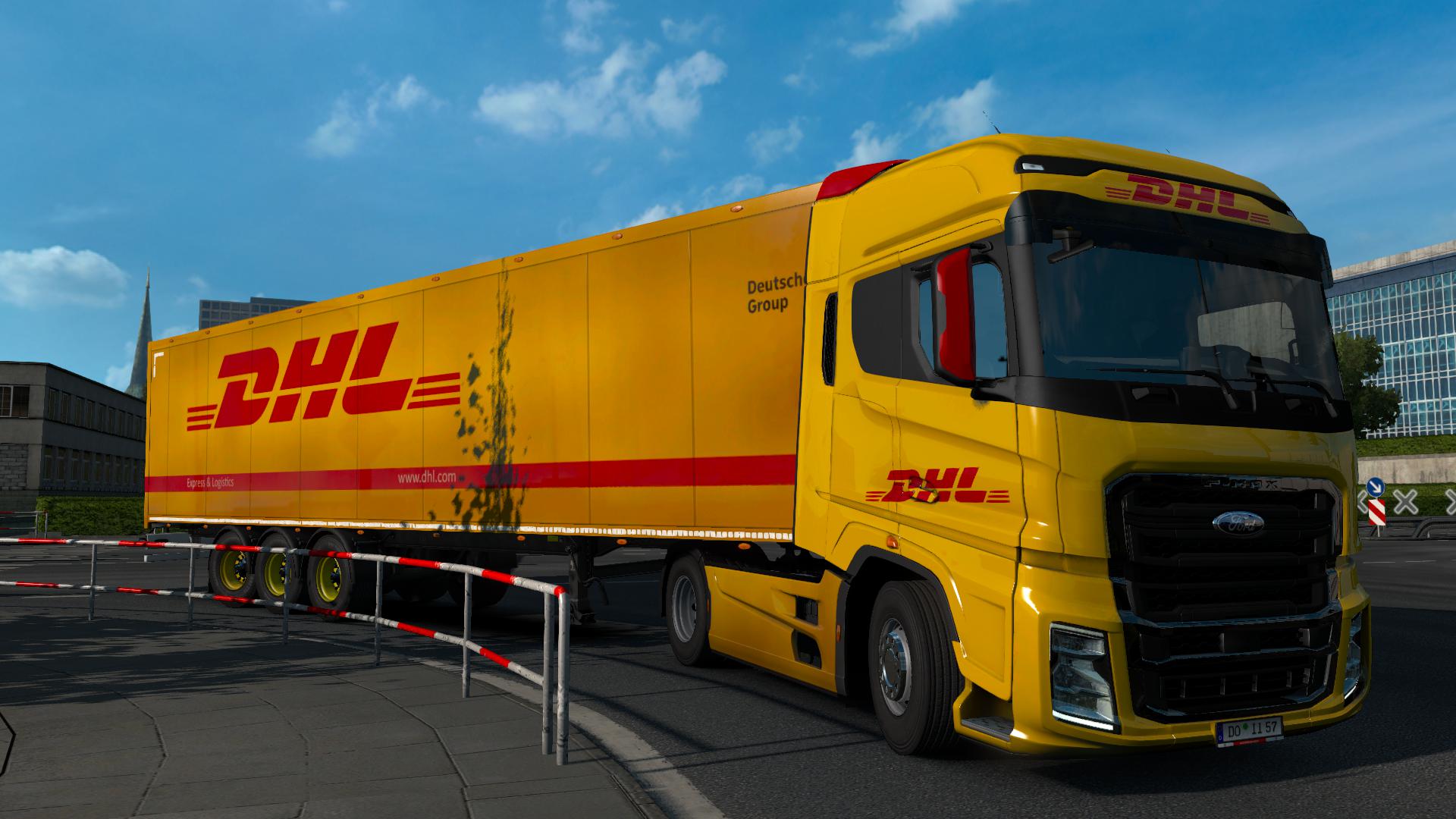 ETS2 - Ford F-Max DHL Skin (1.37.x)