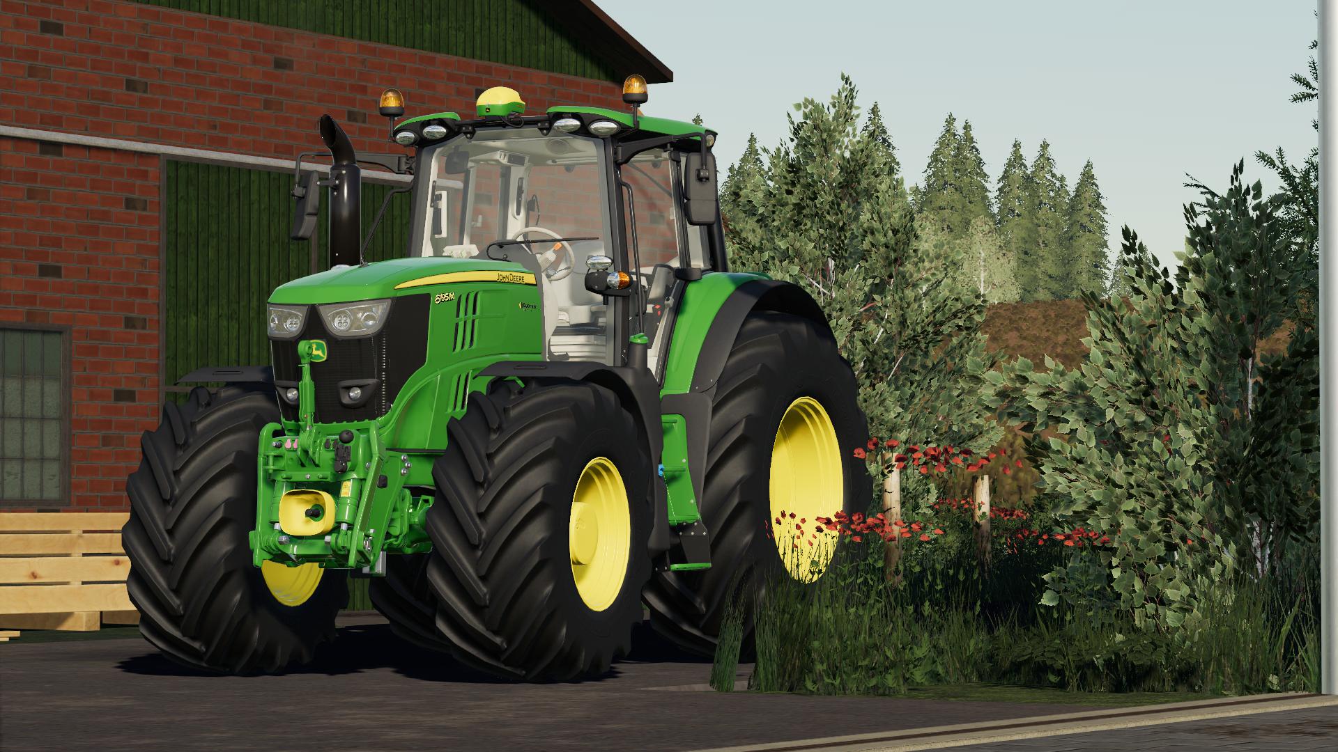 Fs19 John Deere 6m 2015 And 2020 V10 Farming Simulator 19 Mods