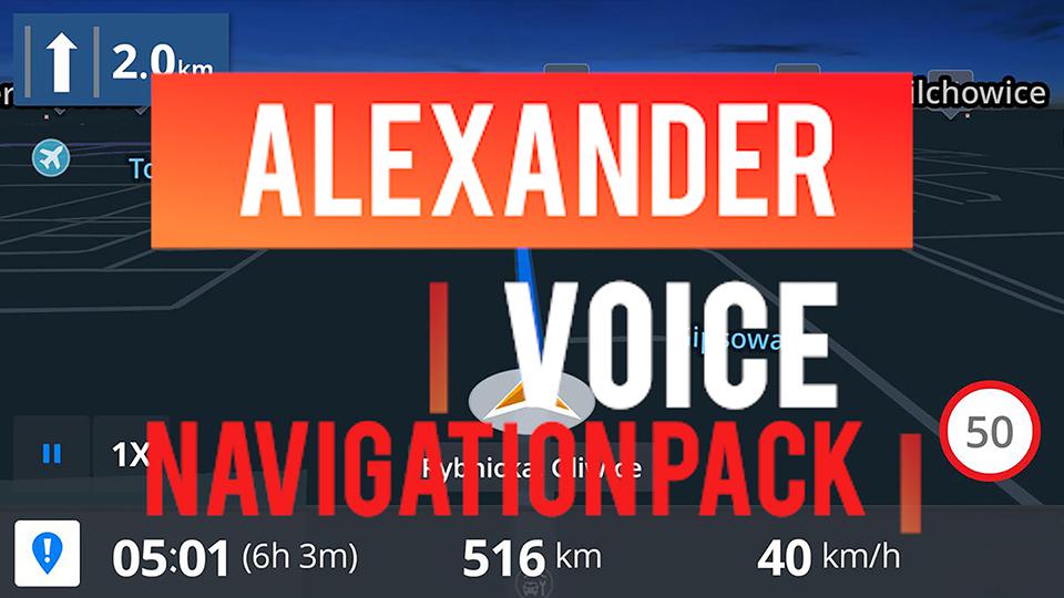ETS2 - Alexander Voice Navigation Pack V1 (1.37.x)