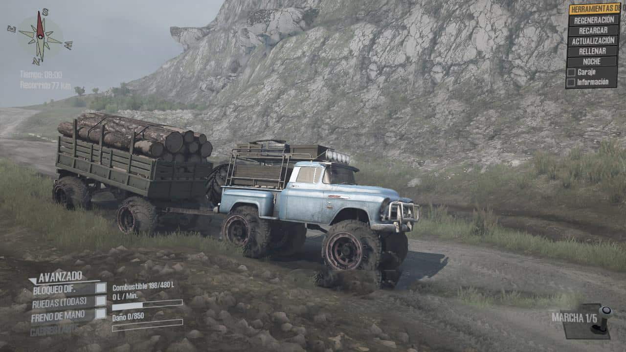 Spintires:Mudrunner - Chevy Napco 3100 Monster V1