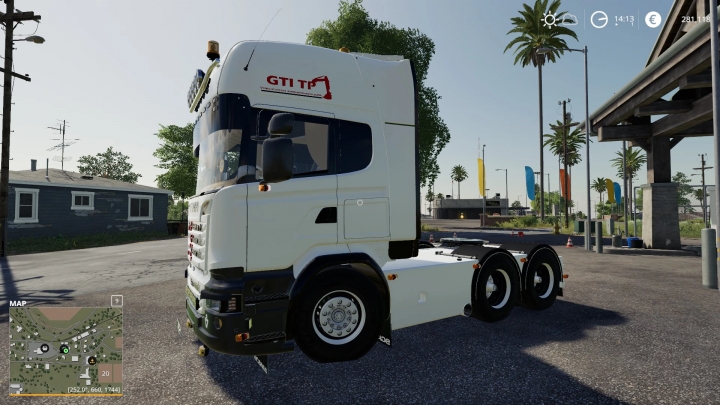 FS19 - Scania V8 Truck V1.0 | Farming Simulator 19 | Mods.club