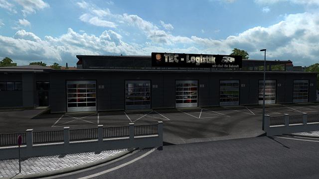 ETS2 - Tec-Logistic Garage Big V1.0 (1.36.x)
