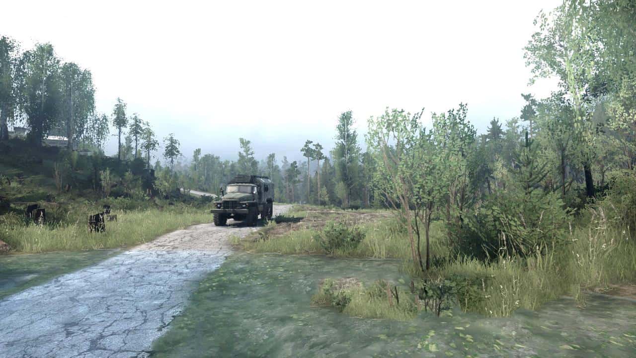 Spintires:Mudrunner - Blood and Sweat Map V22.09.20