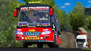 ETS2 - Maruti Coach Kerala Bus Design V2.0 (1.39.x)