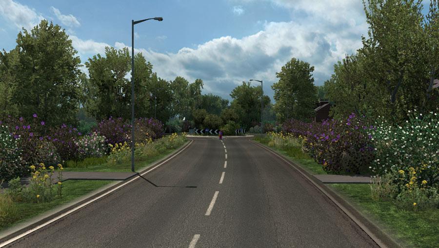 ETS2 - New Summer Graphics/Weather V3.4 (1.36.x)