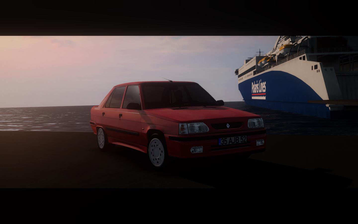 ETS2 - Renault Broadway Rni Car Mod (1.35.X)
