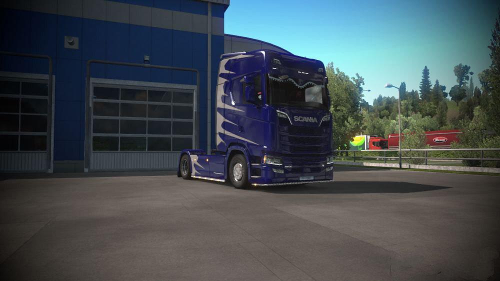 ETS2 - Scania S Formula-F Style Skin V1.0 (1.37.x)
