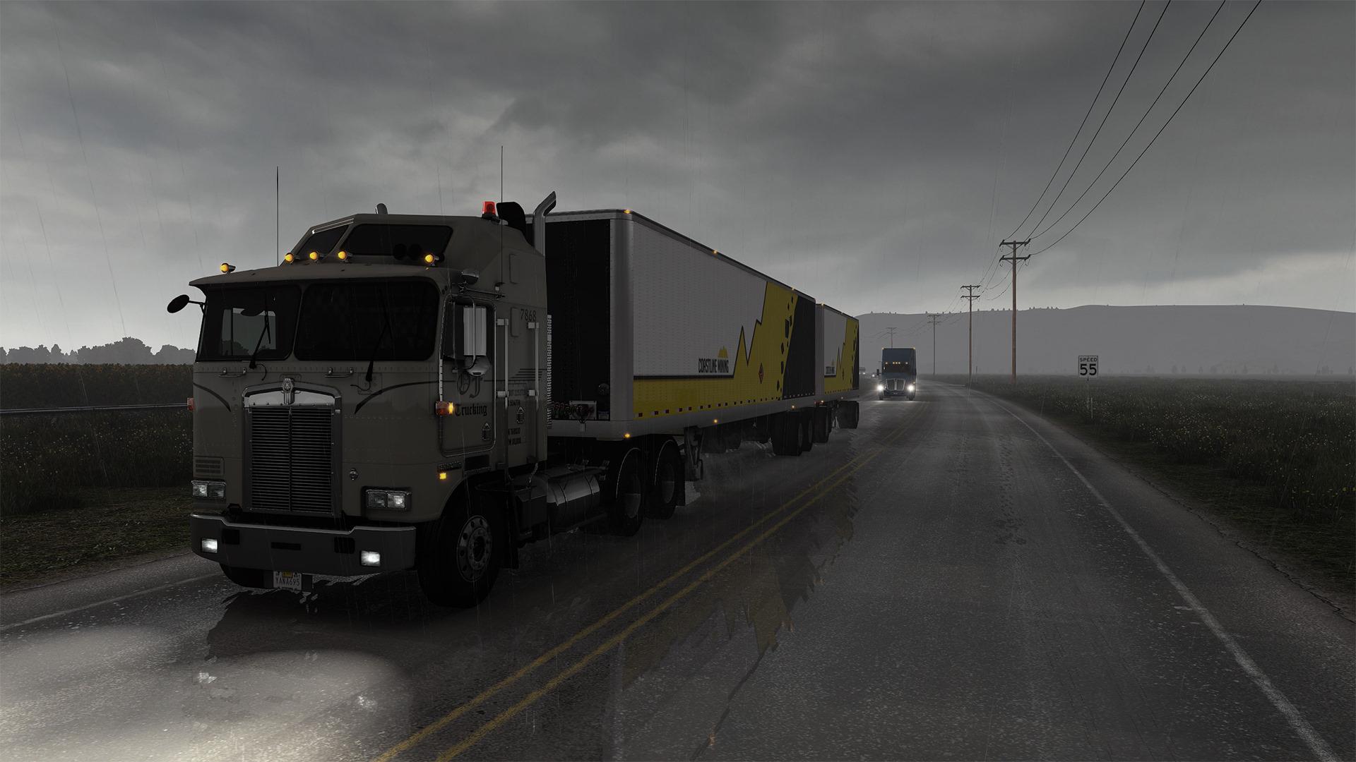 ATS - Realistic Rain V3.8 (1.39.x)