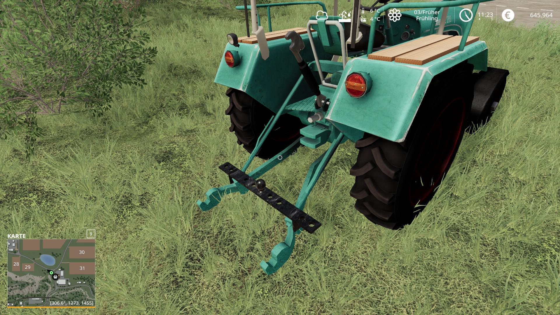 FS19 - Kramer Ackerschiene 110CM V1.0
