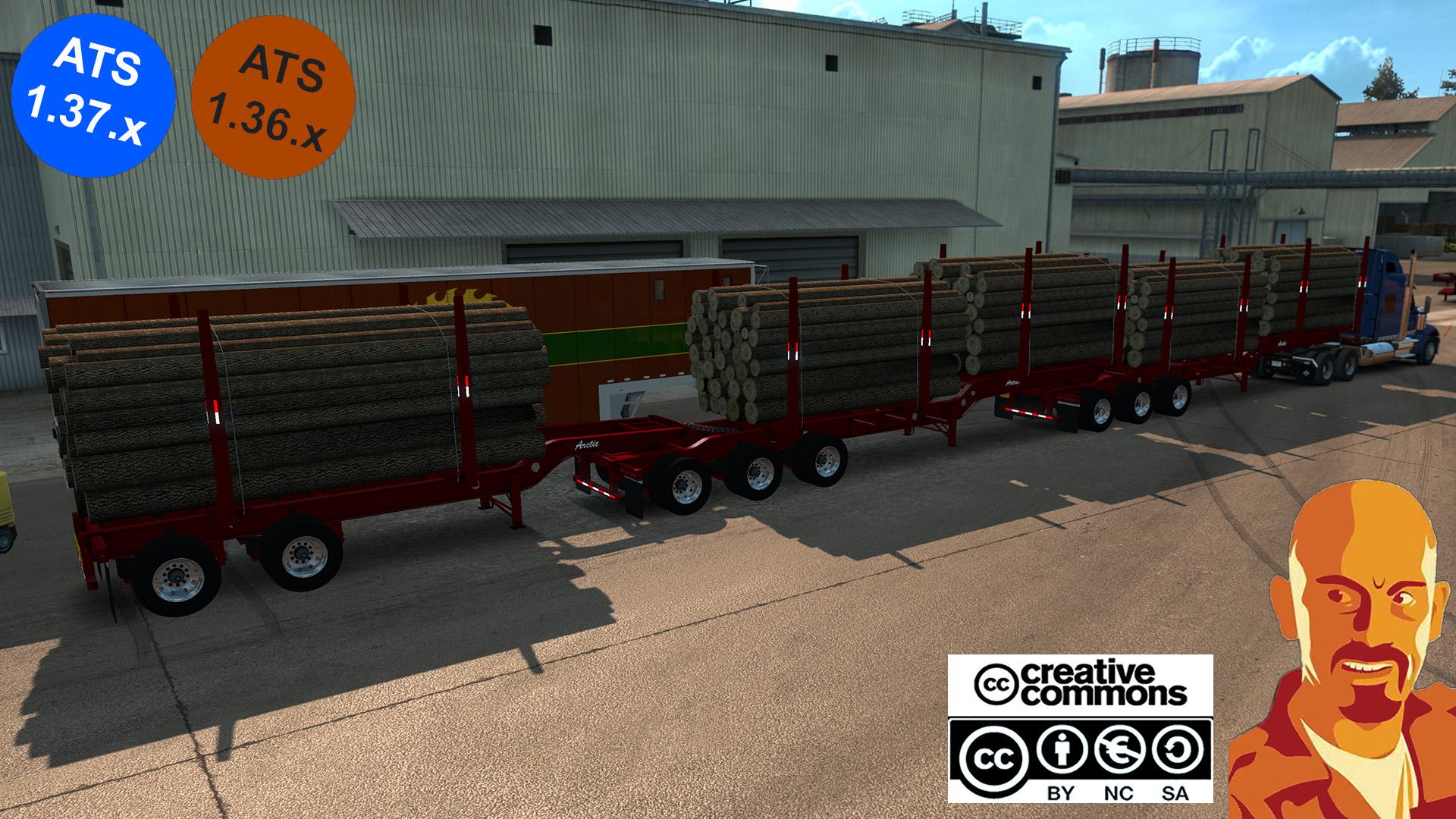 ATS - Arctic Logs Trailers (1.37.x)