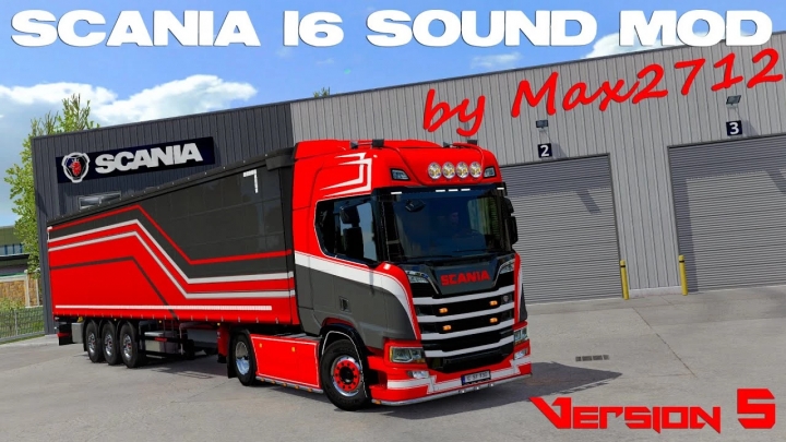 ETS2 - Scania Nextgen I6 Sound V5.0 (1.41.x)