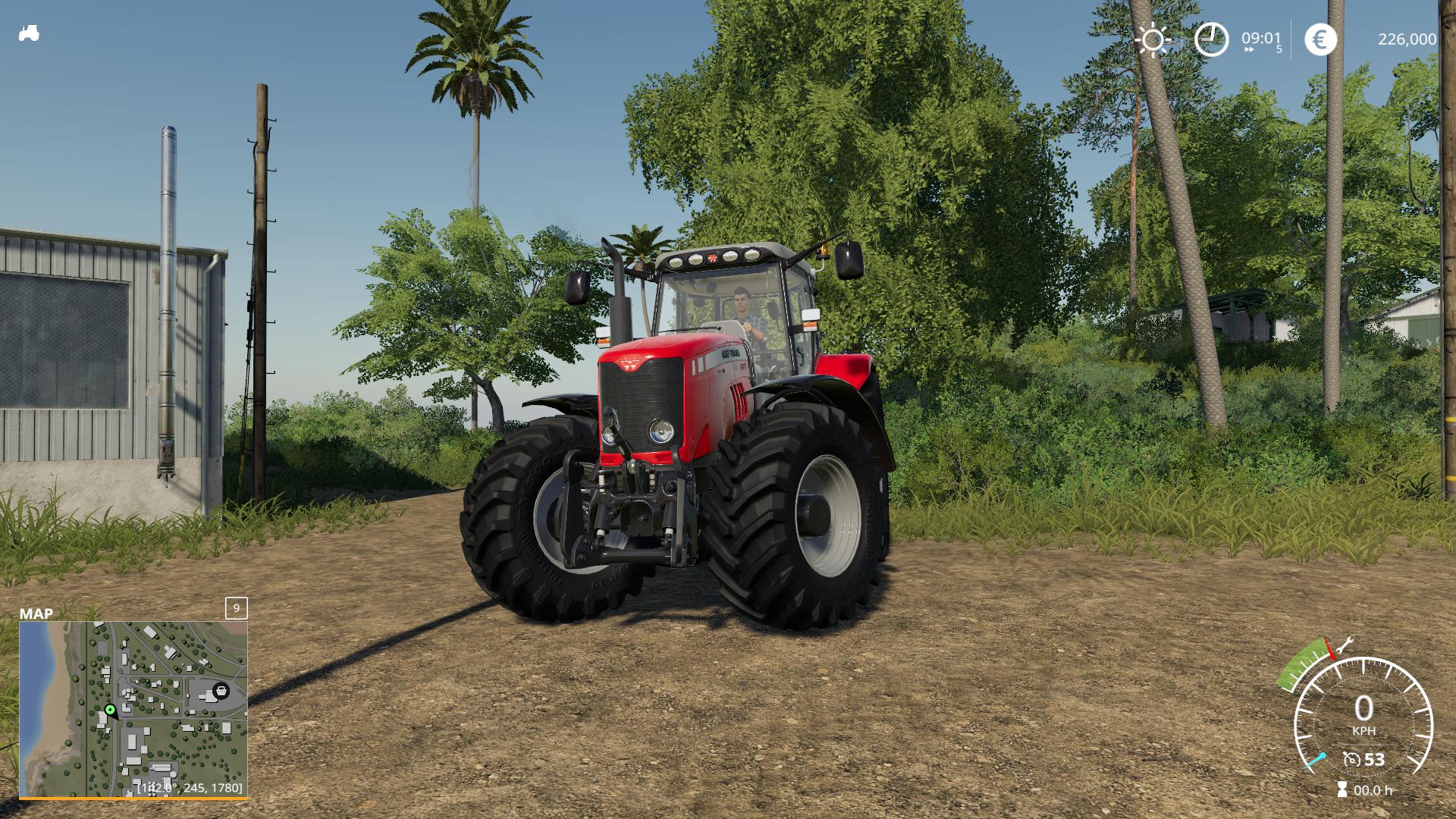 FS19 - Massey Ferguson 7400 Tractor V1.0.0.1 | Farming Simulator 19 ...