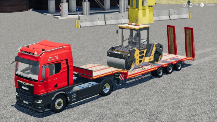 FS19 - Schwarzmuller Low Loader V1.0 | Farming Simulator 19 | Mods.club