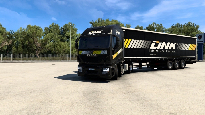 ETS2 - Link Transport Combo Skin V1.0 (1.40.x)