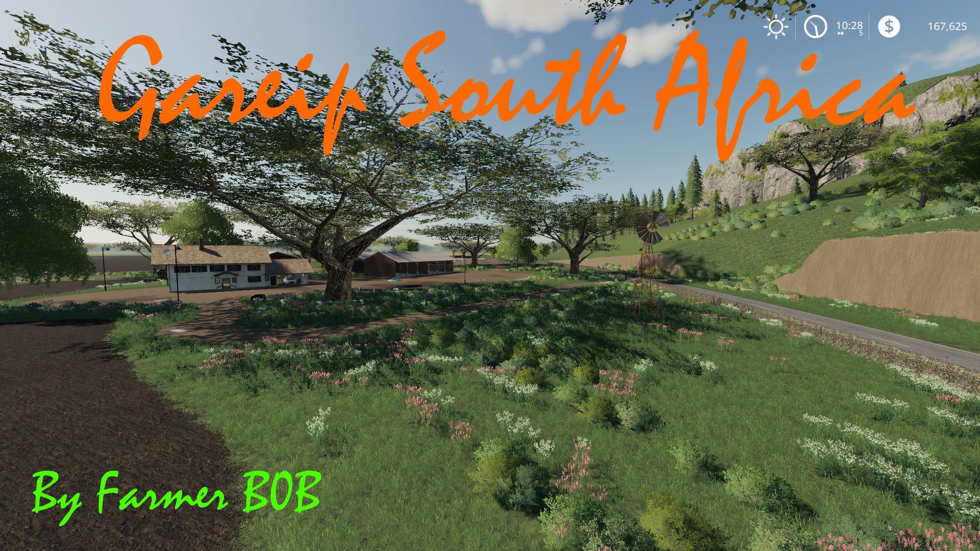 FS19 - Gariep South Africa Map V009