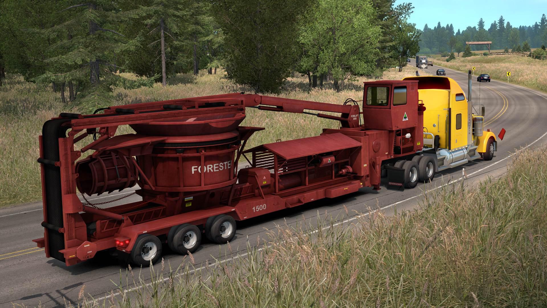 ATS - Multiple Trailers In Traffic Mod V6.0 (1.36.x)