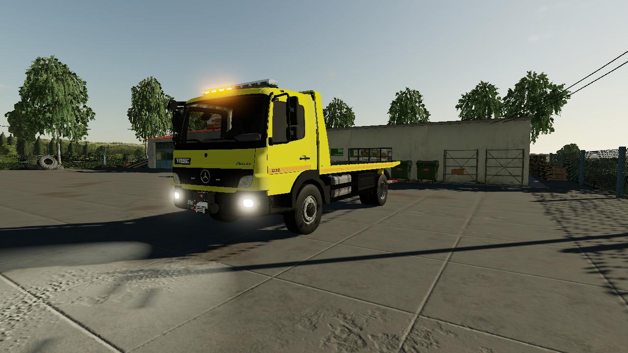 FS19 - Mercedes-Benz Atego Polska Laweta V2.0