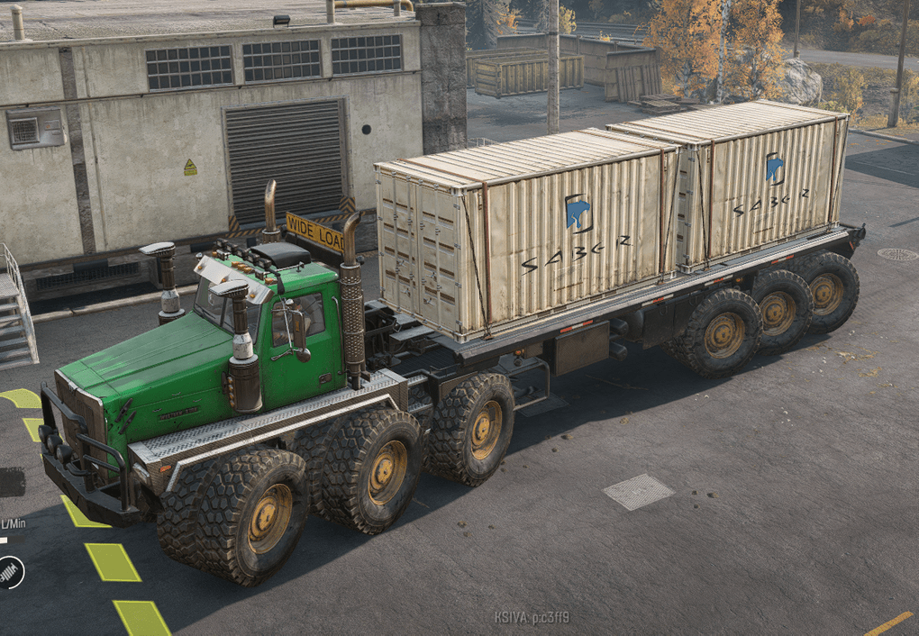 SnowRunner - Western Star 6900 TwinSteer Mod Whell V1.0