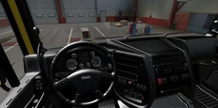 ETS2 - DAF XF 105 Black Interior (1.41.x)