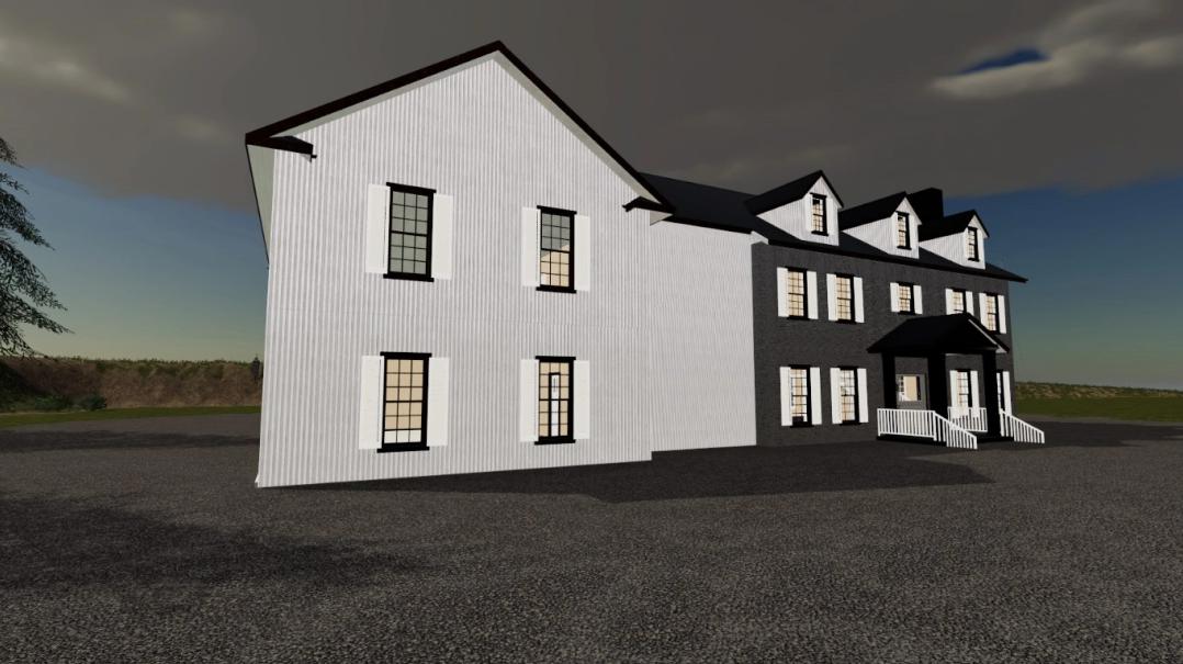 FS19 - 3 Car Garage England House V1.0