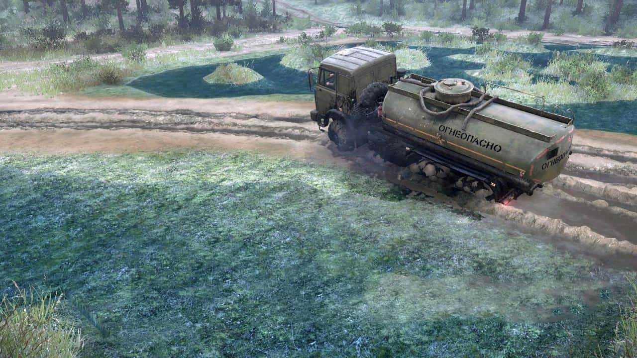 Spintires:Mudrunner - Bax 5 Map V1