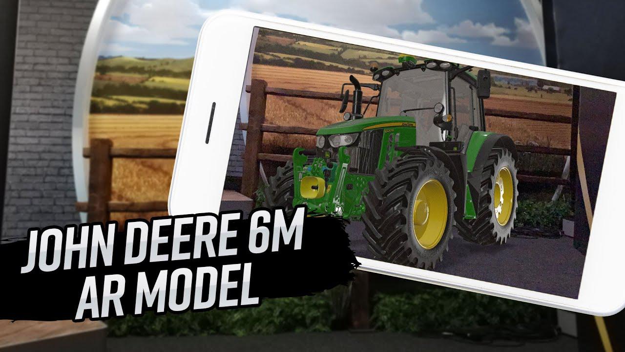 FS19 - Try The John Deere 6M in Augmented Reality